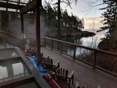 Doe bay resort bathing pools